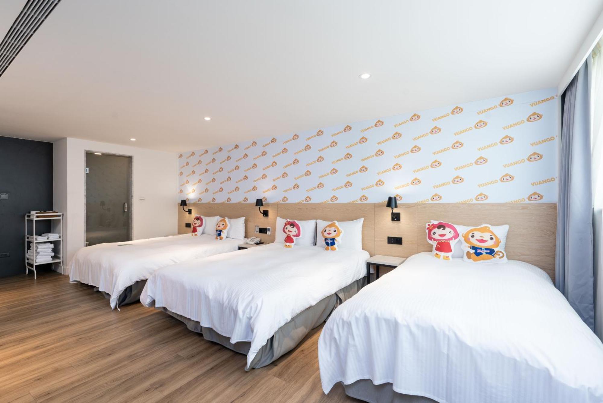 Hub Hotel Zhongli Taoyuan Rum bild